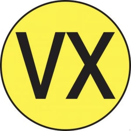 Accuform CHEMICAL AGENT SYMBOLS 24 in ADHESIVE MPG633XV